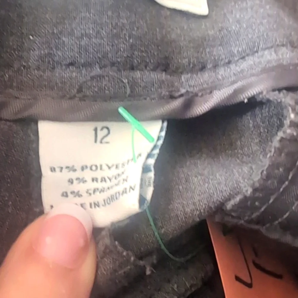 Charter Club Gray Trousers Size 12 - Picture 5 of 10